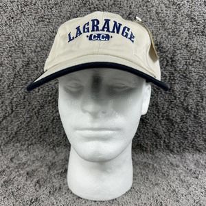 La Grange Country Club Golf Adjustable Beige Hat Brand New Vintage